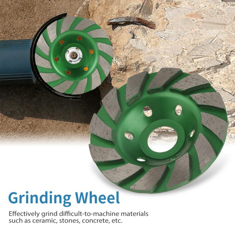 Disque de meulage en diamant 100mm, 1 pièce, pour polissage de la pierre, du béton et de la céramique