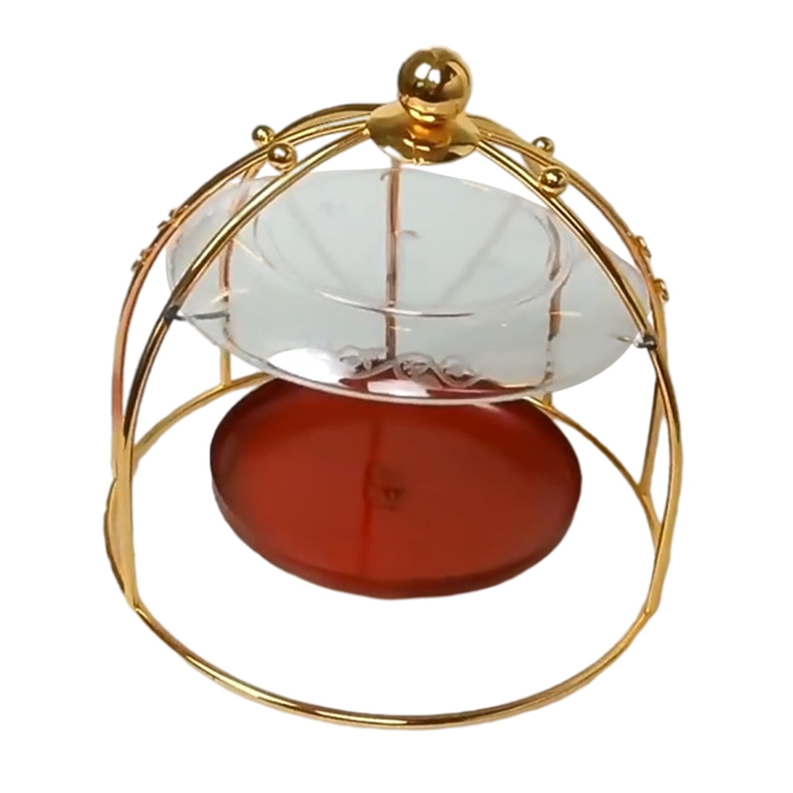Dome Top Hummingbird Feeders Portable Exquisite PlasticsIron Humming Bird Feeders With Hook Dome Top For Insectss Honey