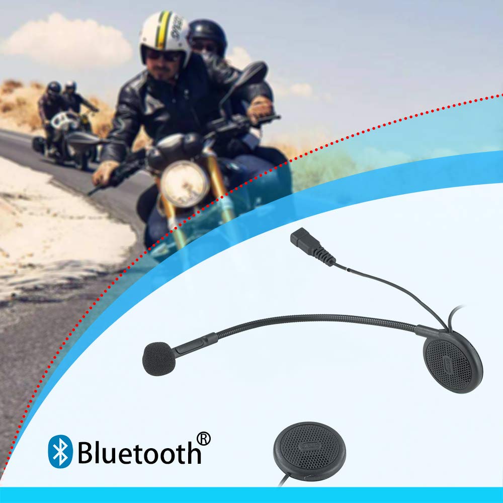 Aileap Motorhelm Bluetooth Headset Draadloze Hoofdtelefoon Met Microfoon, Kristalhelder Geluid Systeem Voor Rijden