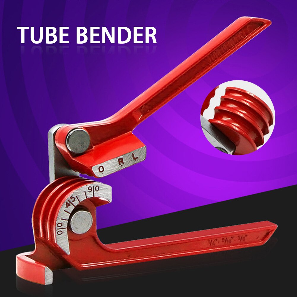 3 In 1 Manual Pipe Bender Tube Bending Machine 180 Degree Metric Tubing Bender Pipe Bending Machine