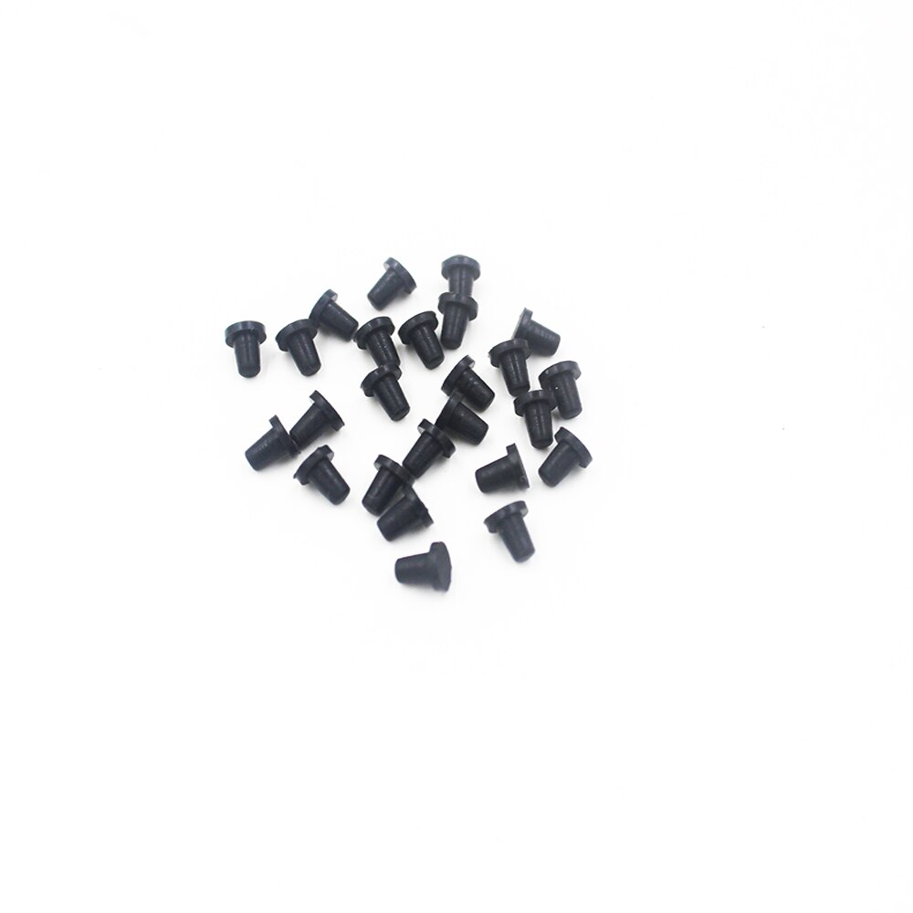 UP 1000 stücke kleine schwarz gummi stecker für tinte patrone/CISS zubehör und teile