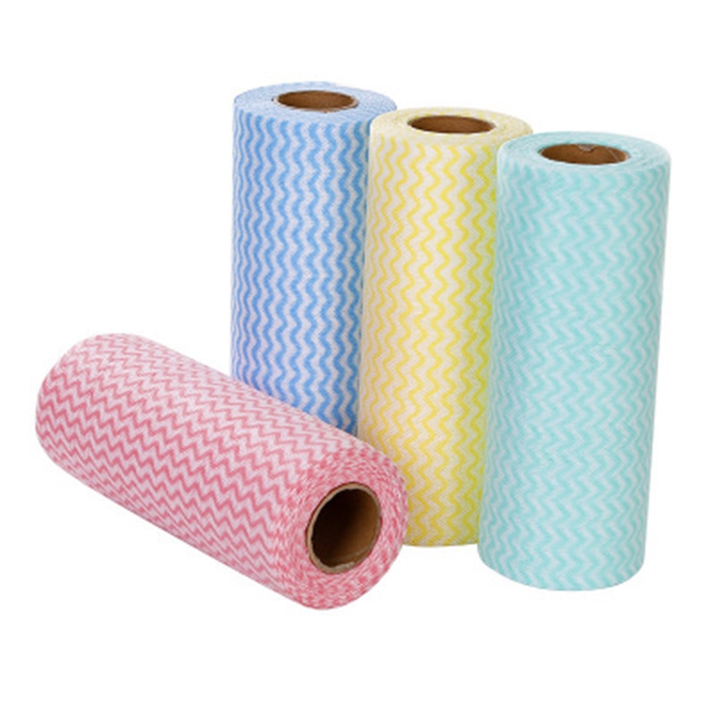 25 stuks/pak non-woven keukenreinigingsdoekjes wegwerpdoeken schuursponsjes vaatdoekjes badkamerwashandjes keukenhanddoeken