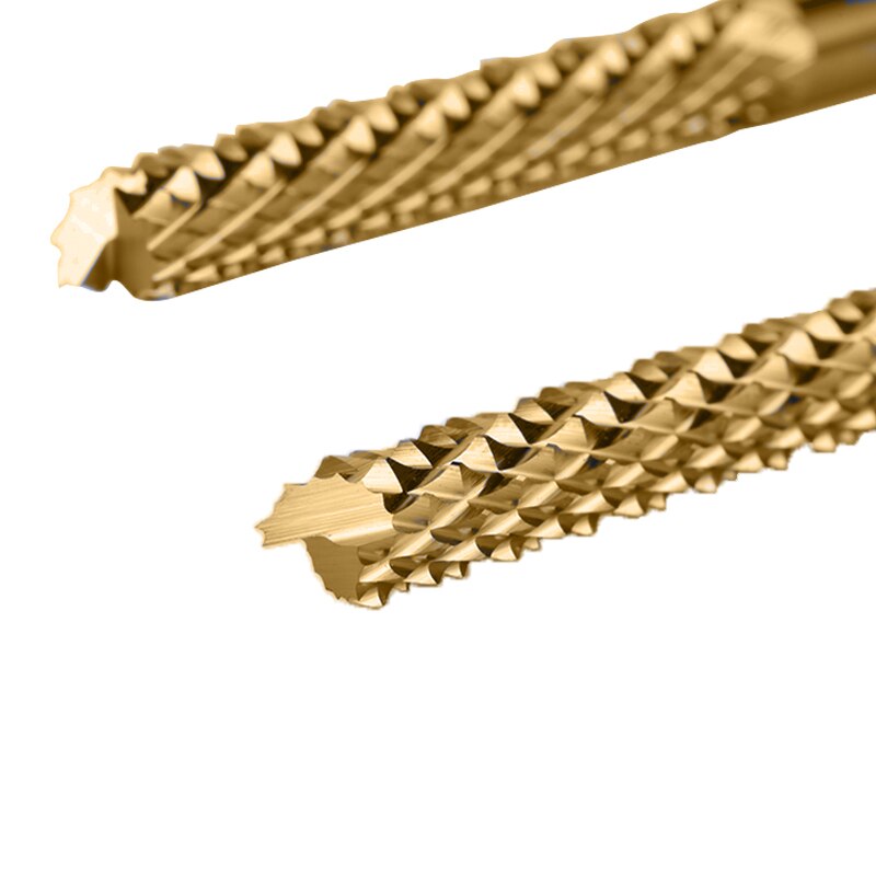 Ujoy 1 pièces maïs fraise étain revêtement CNC carbure tungstène routeur bits coupe PCB fin fraise machine de gravure