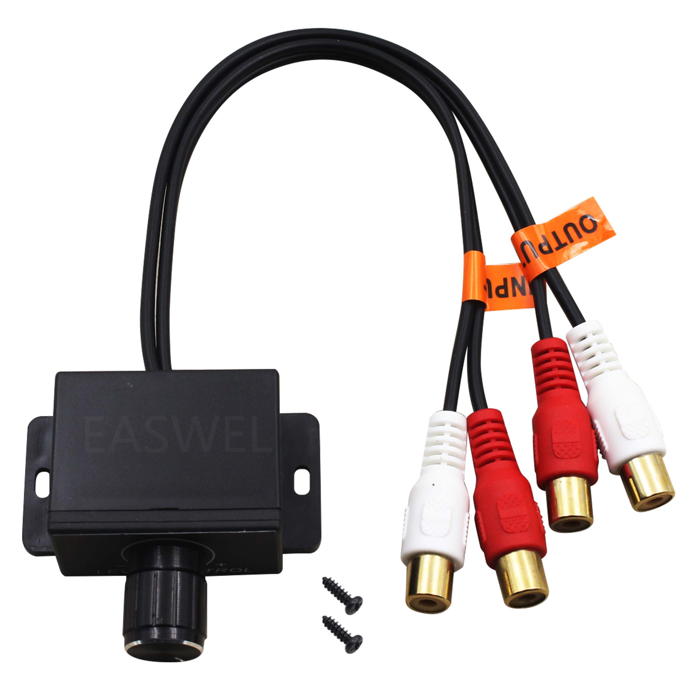 PAC LC-1 UNIVERSAL CAR AMPLIFIER BASS KNOB RCA LEVEL AMP VOLUME CONTROL LC1