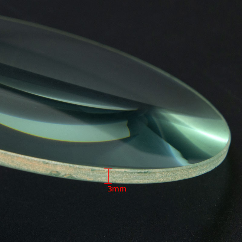1pc stor diameter 100mm doble konvekse linser optisk glass forstørrelsesglass utskiftbar linse brennvidde 300mm
