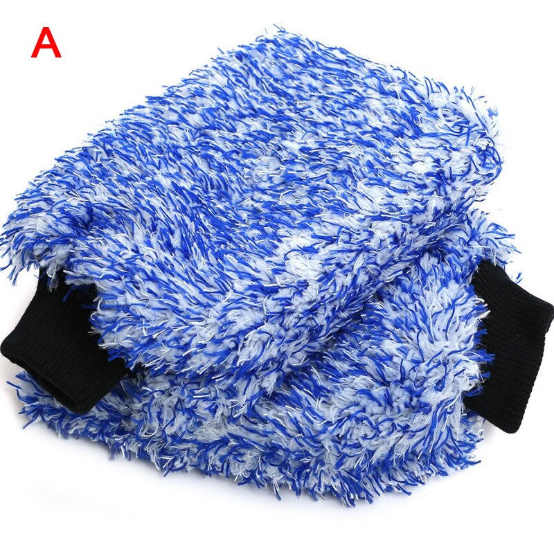 Microfiber Washandje Ultra Zachte Auto Spons Premium Wassen Handschoen TD326: a