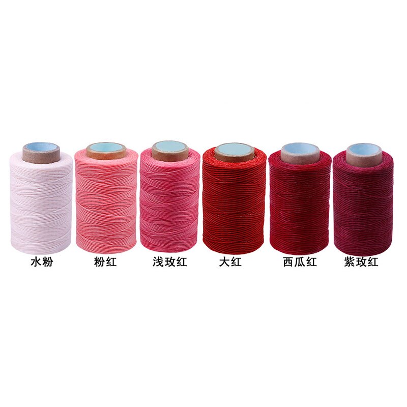 Jiwuo encerado fio 150d 1mm mão costura cabo para couro diy artesanato ferramenta 250m diy artesanato ferramentas de linha costura couro: 2