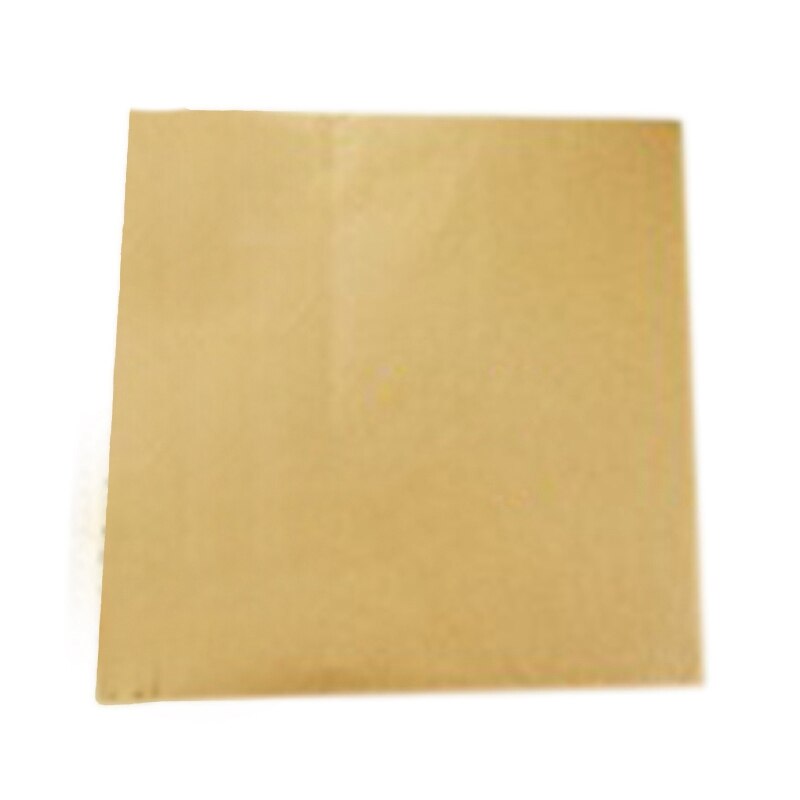 Papel Kraft de grado alimenticio papel envolver aceite para envolver papel de cera absorbente para pastel Pizza Sandwich comida rápida frita: 31x31CM