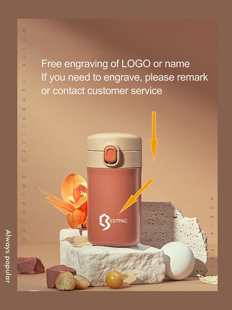 Premium keramisk foring termokande flaske kontor isolering kaffekrus drikke te termokande te kop adskiller te vand flaske