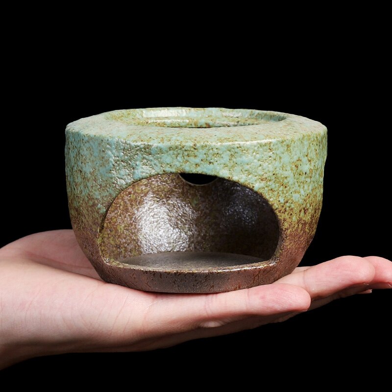 Cooking Teapot Set Tea Fire Stoves Burning Ceramic Cup Green China Tea Ceremony Tea Art Gongfu Tool Warmer Teapots