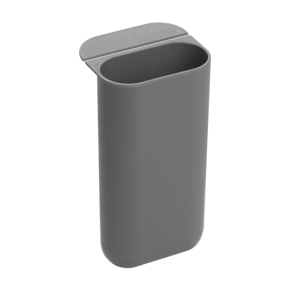 DIY Pen Holder Pencil Case Adhesive Office Staionary Organizers and Accessories Pen Container for Desk Computer Monitor: Grey Rectangle