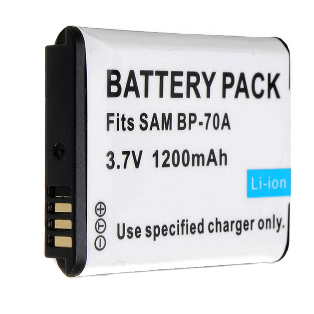 Vervanging camera batterij bp-70a bp70a voor samsung pl80 es70 pl90 pl100 pl101 pl120 pl170 pl200 pl201 sl50 sl600 sl605 sl630