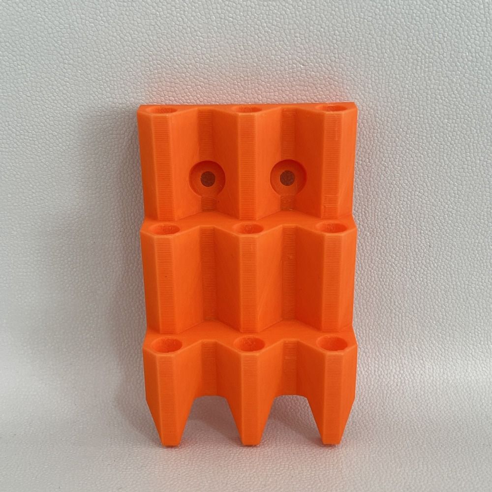 Minimalist Wall-Mounted Wall Dart Organizer PLA 9 Darts Dart Dock Stand 3D Printed Sturdy Dart Stand For Home Game