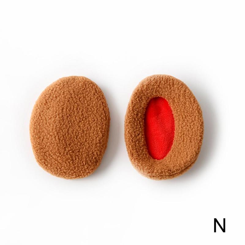 1Pair Bandless Ear Muffs Winter Warm Ear Covers Women Men Kids Outdoor Windproof Weather Warm Ear Warmer Ear Protection Cover: N