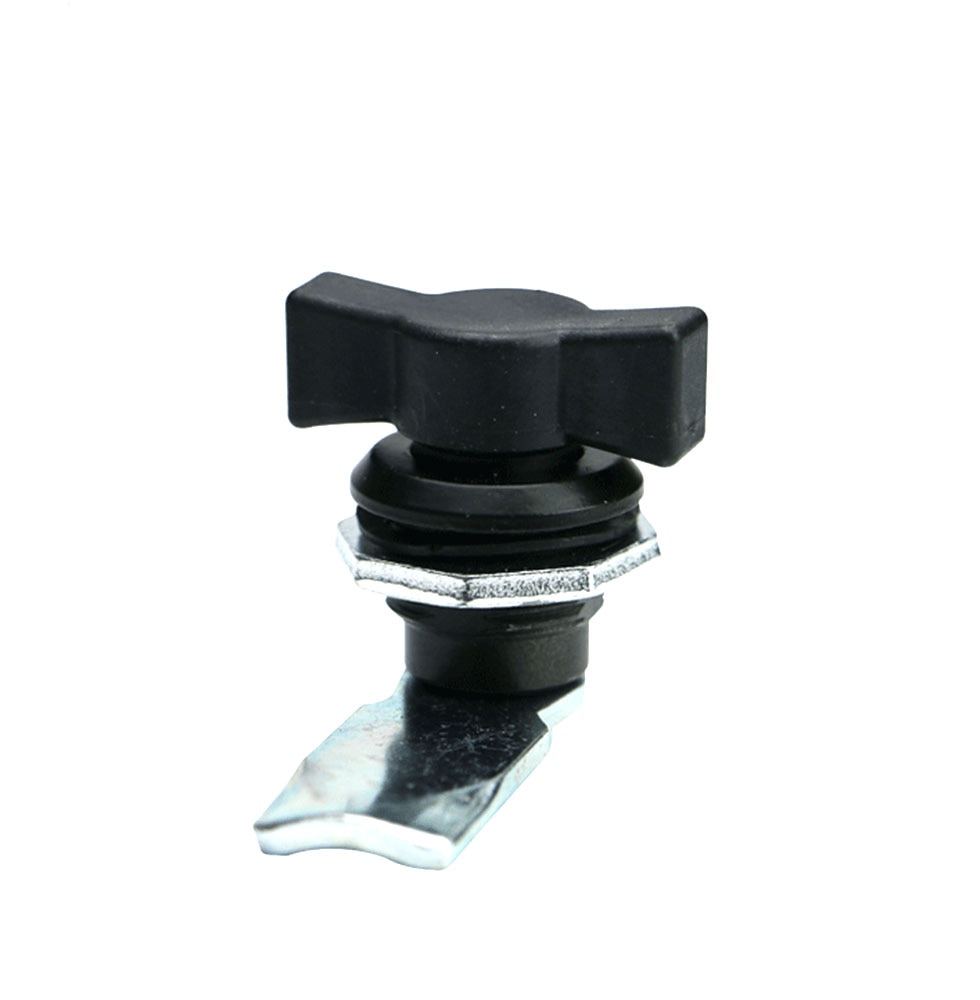 MS714-2 Elektrische Kast T-Handvat Turnkey Lock Ms722 Ijzeren Plaat Schakelaar Kastdeur Double Wing Lock