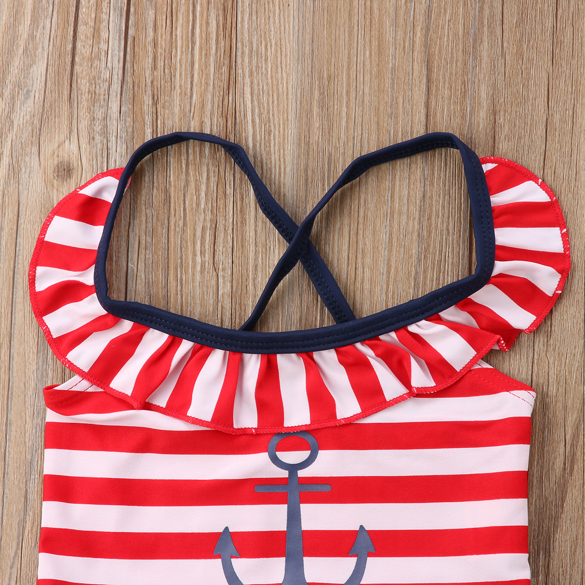 4 stk baby kid jenter badedrakt liten jente rørt bade badedrakt bikini sett badetøy+lue sommer