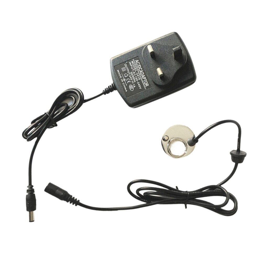 Ultraschall Vernebler Wasser Brunnen Teich Zerstäuber Nebel Hersteller für Aquarium Bonsai Handwerk Kaffee Tisch Aquarium mit UNS Stecker (bla