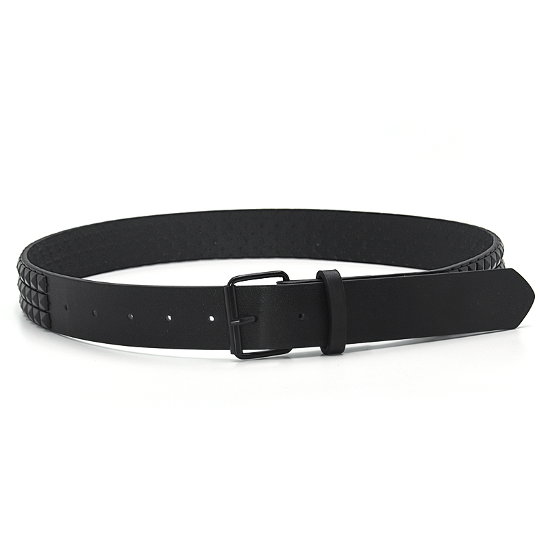 Men's Punk Star Rivet Belt