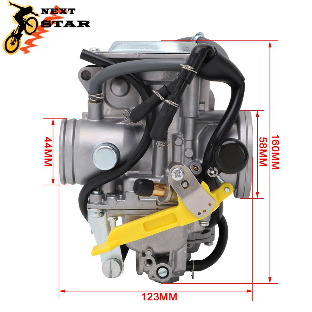 38mm de alto rendimiento carburador para Honda TRX400EX ATV Sportrax 400 TRX400 EX Sportrax 99-04 TRX400X TRX 400X 400EX