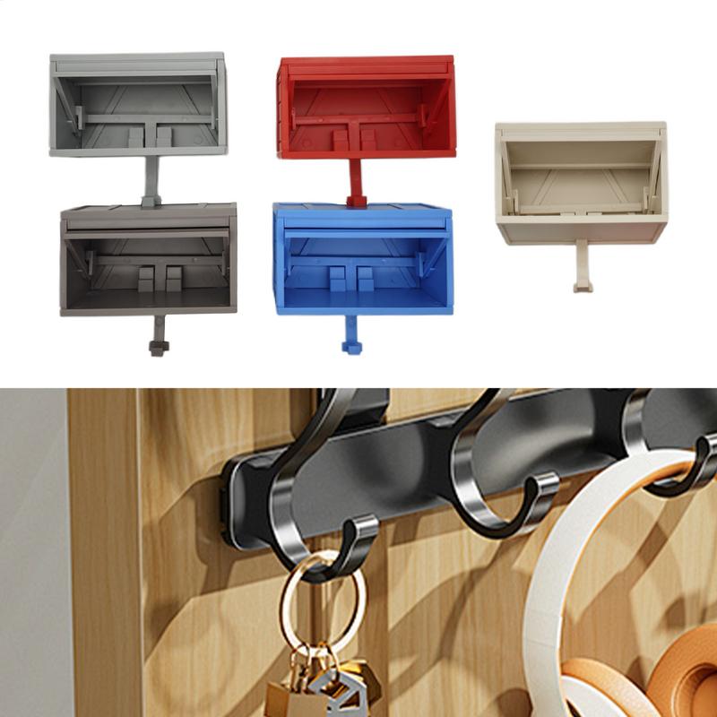 Car Garage Key Holder With Opening Door Space-saving Key Rack Durable For Vehicle Enthusiasts Key storage supplies