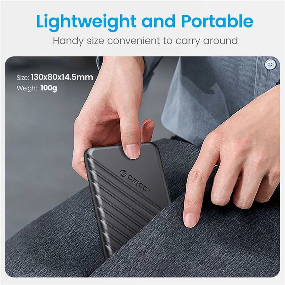 ORICO HDD Case 2.5'' SATA to USB 3.0 Hard Drive Enclosure for 2.5 Inch SSD Disk HDD Box 6TB Storage Case External HDD Enclosure
