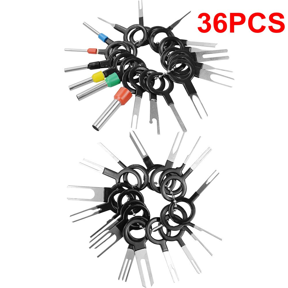 Car Terminal Removal Tool Electrical Wiring Crimp Connector Pin Extractor Kit Automobiles Terminal Repair Terminals Removal Tool