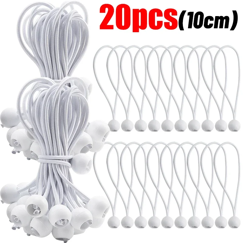 Multifunktionale elastische Zeltfixschnübetreffend, weiße Kugel, Bungee-Schleife-Gurt, Flugzeug, Baldachin, festes Seil, draussen-Camping-Zelt-Zubehör: Rosa