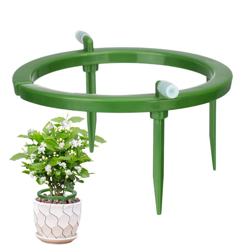 Sistema de riego por goteo para plantas, bucle de goteo para plantas con soporte, anillo de riego por goteo para plantas, gotero de agua para plantas de jardín
