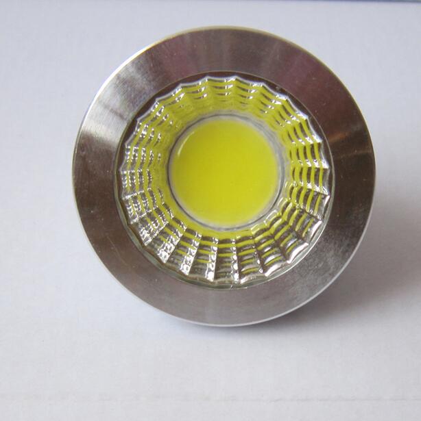 led bulb spotlight dimmable GU10 cob mr16 3w 5w 7w warm white cool white real power replace halogen lamp