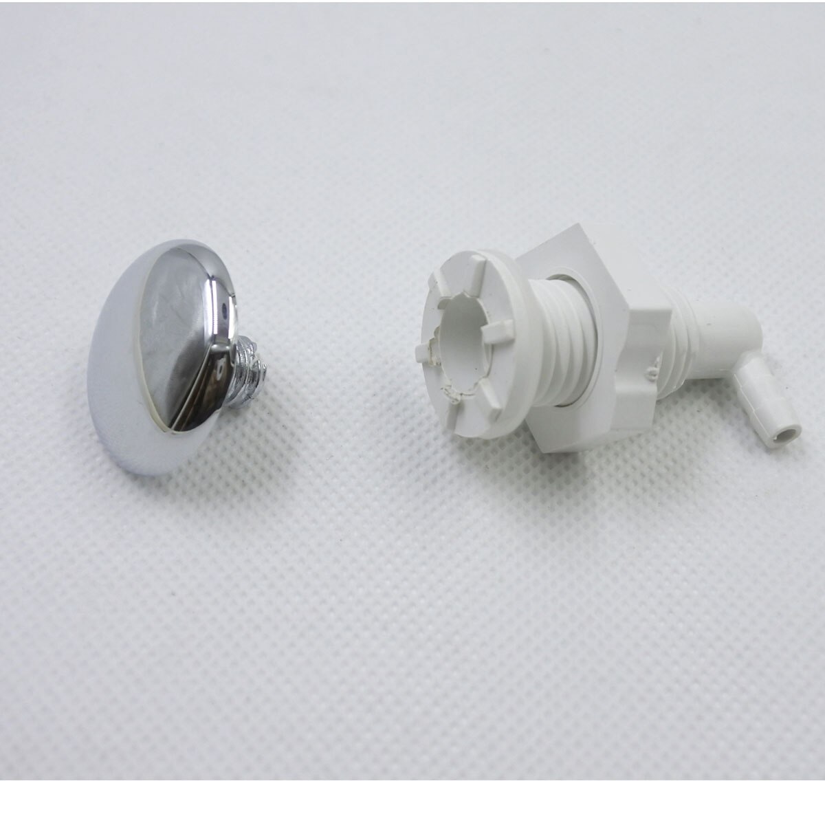 8/stücke verchromte oberfläche luft düse, pvc basis whirlpool air jet, Surf Badewanne Zubehör P-28c