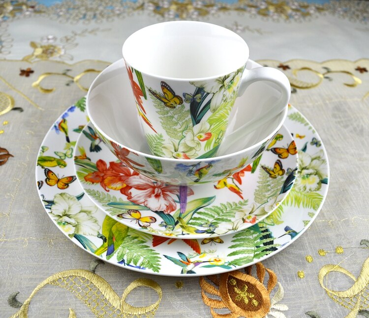 Styl śródziemnomorski oryginalny zagraniczny hiszpania talerze deserowe ceramiczny talerz robić zupy stek talerz na owoce naczynia porcelanowy talerz