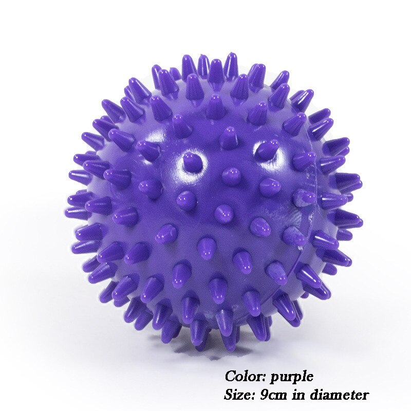 Yoga Fascia Grip Ball Foot Arm Waist Massage Relieve Stress Acupoint Pvc Hedgehog Balls Bodybuilding Whole Body Massage Unisex