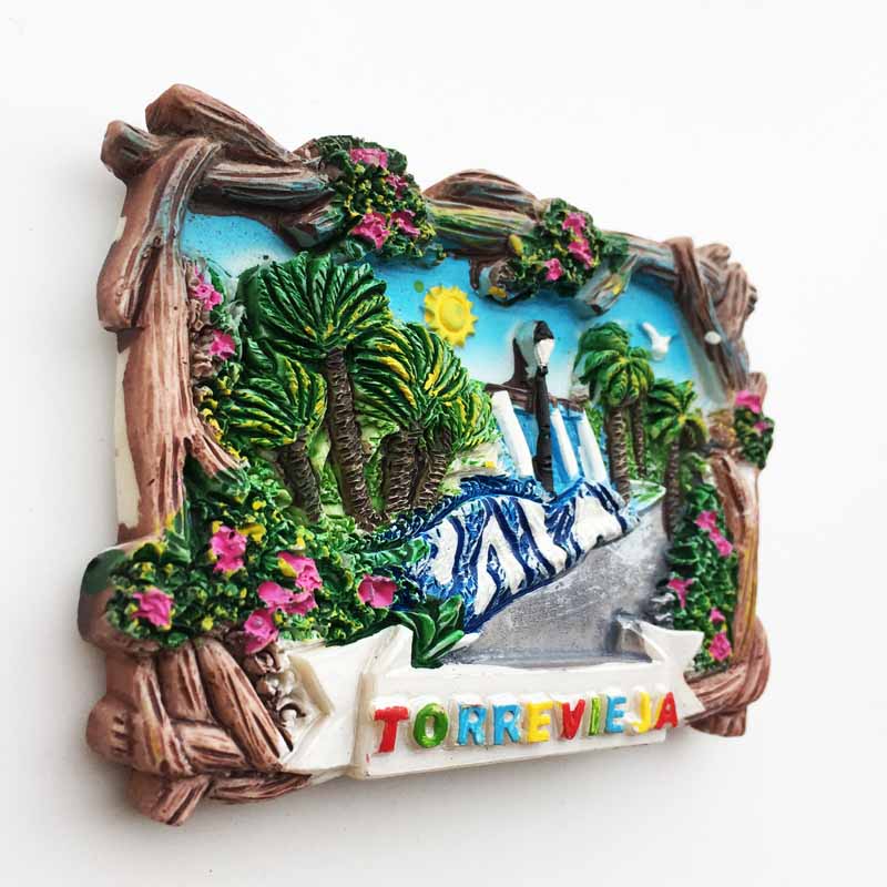 Magnete Frigorifero 3D Penisola Calcidica Grecia - Souvenir Da Viaggio, Forma Di Borsa Di Frutta, Resina