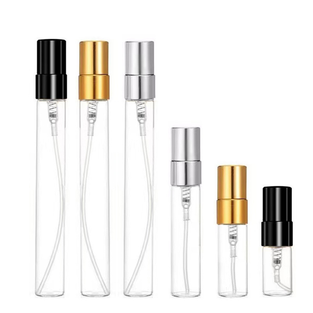 30/50 stuks 100 stuks 2ml/3ml/5ml/10ml glazen navulbare parfumflesjes lege sprayflesjes verstuiver parfumflesjes metalen sprayfles