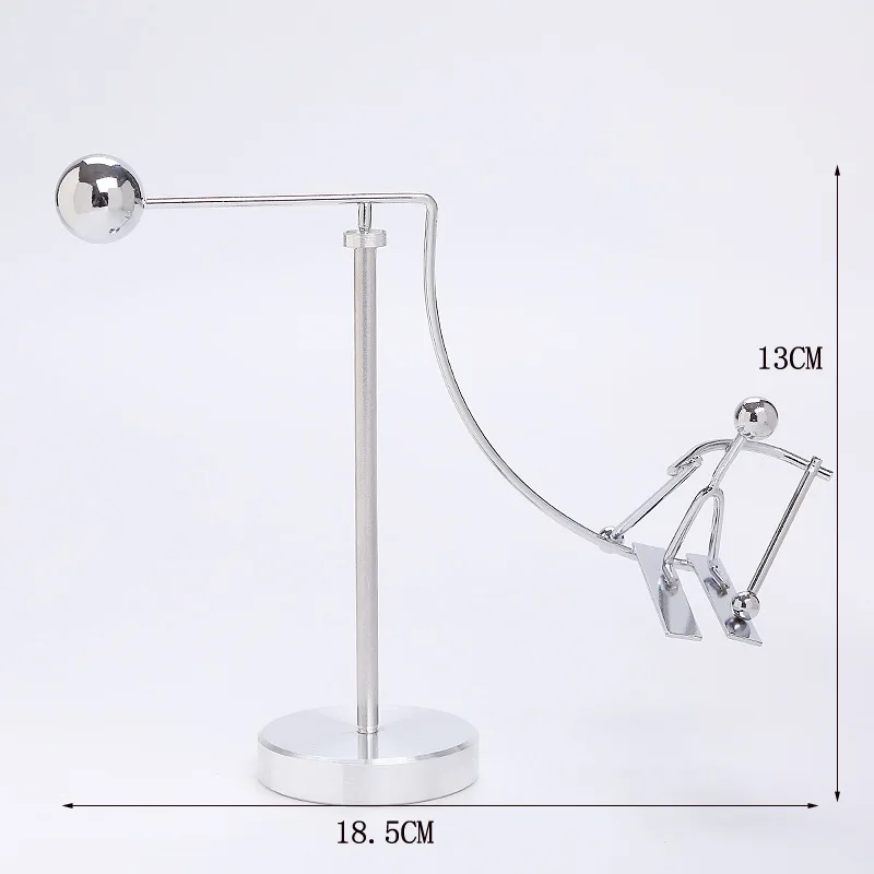 Balance Pendulum Students' Graduation Newton's Physics Pendulum Ball Permanent Motion Pendulum living room decor: light green