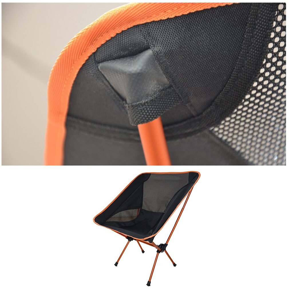 Travel Ultralight Folding Chair Superhard High Load Outdoor Camping Chair Portable Beach Hiking Picnic Seat Fishing Tools Chair