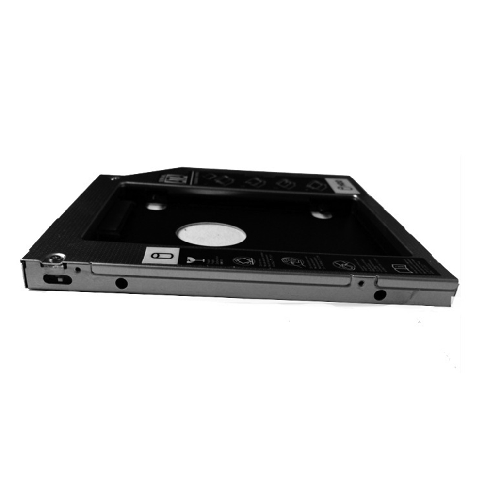 2022 12.7 millimetri di plastica HDD Caddy alluminio universale SATA 3.0 2.5 &quot;SSD CD DVD a custodia Optibay custodia CD-ROM Laptop dispari