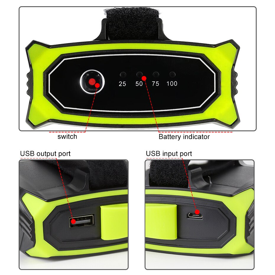 6000mah portátil led lanterna de acampamento luzes à prova dwaterproof água led pendurado luzes da barraca de carregamento usb recarregável led lanterna ao ar livre