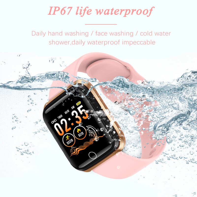 LIGE Smartwatch Women - Fitness Tracker, Heart Rate Monitor, 1.3" TFT Round Display, Life Waterproof