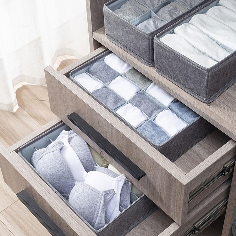 Stoff Unterwäsche BH Organizer Kasten Schubladen Panty Socke Sortierung Lager Organizer Unterwäsche Lager Schublade Organizer Heimat Lager