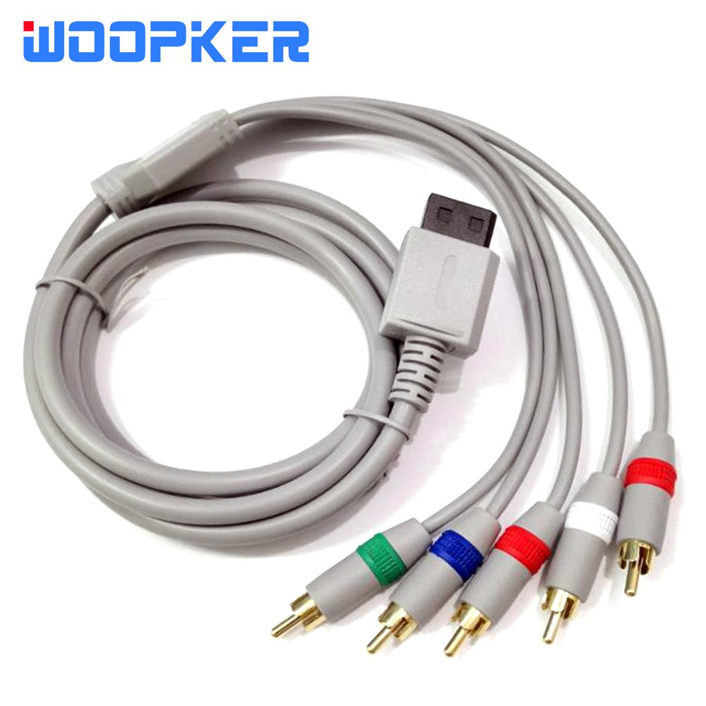 Câble composant pour Nintendo Wii /Wii U /Mini Console HD 1080P HDTV AV, cordon adaptateur Audio, lignes 5RCA, 6 pieds