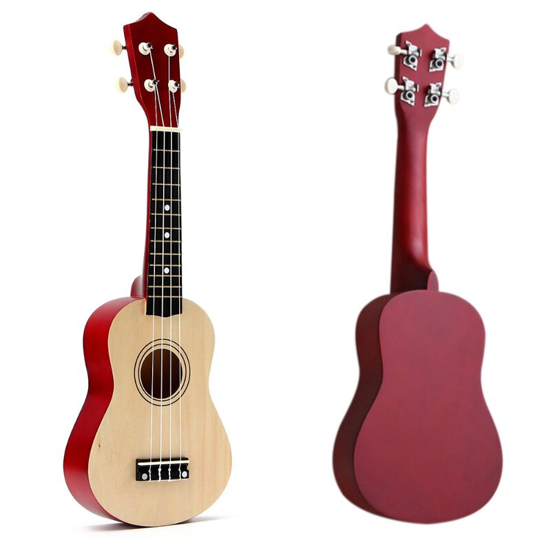 21 inch Soprano Ukulele Guitar Basswood 4 Strings Hawaiian Guitar Musical Instruments Small guitar for children