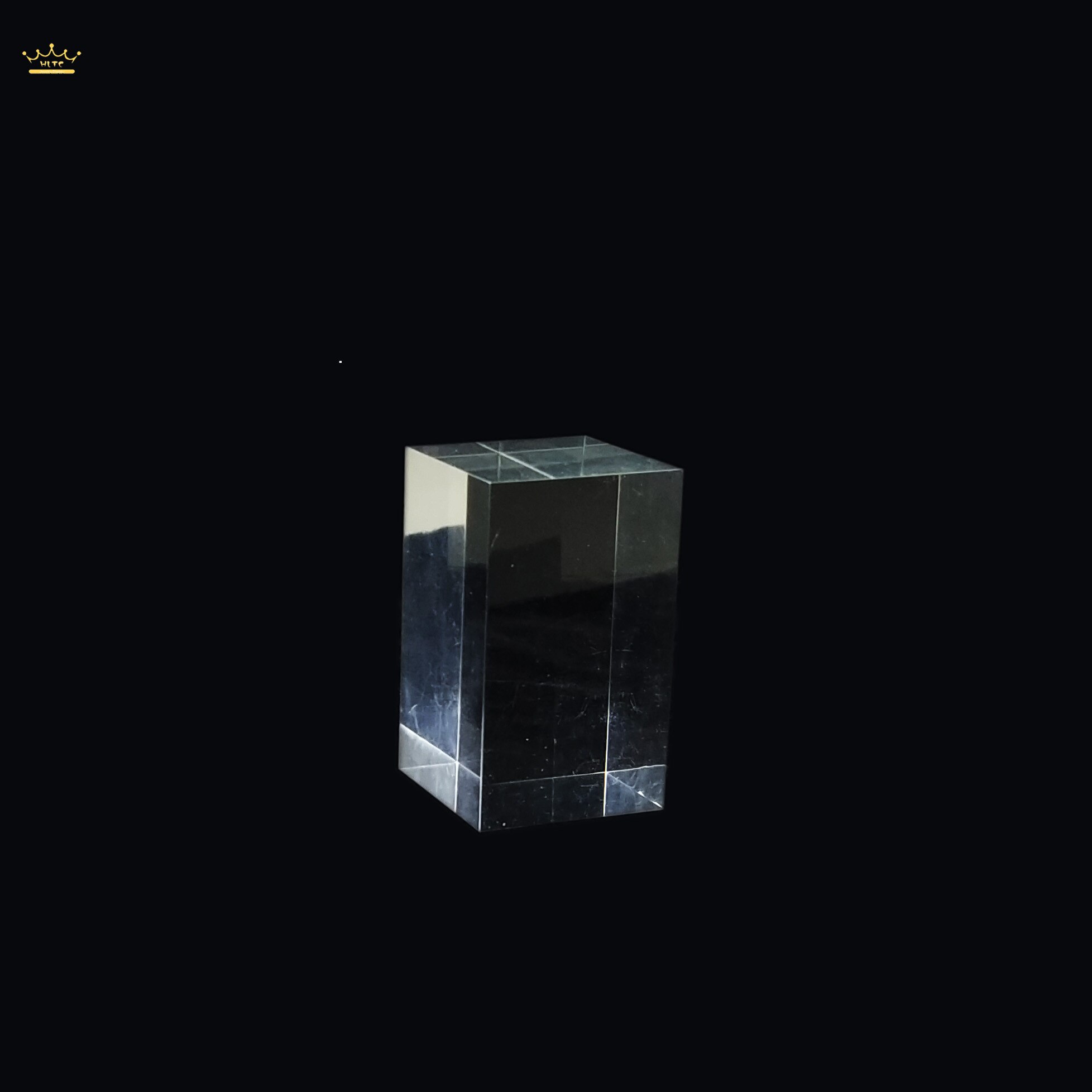 Column transparent acrylic square jewelry display ring earrings booth: 5cm high