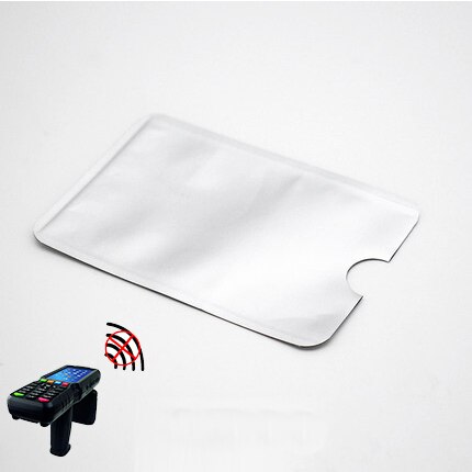 5pc Anti Rfid Wallet Blocking Reader Lock Card Holder Id Bank Card Case Protection Aluminium Metal Smart Anti-theft Credit Cards: 8