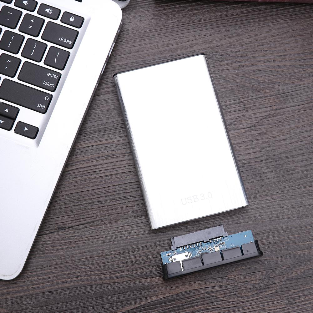 Vktech 2.5 Inch Hdd Case Usb 3.0 Naar Sata Adapter 6Gpbs Externe Harde Schijf Disk Hdd Behuizing Ondersteuning 8tb 2.5 "Hdd Ssd Disk Box