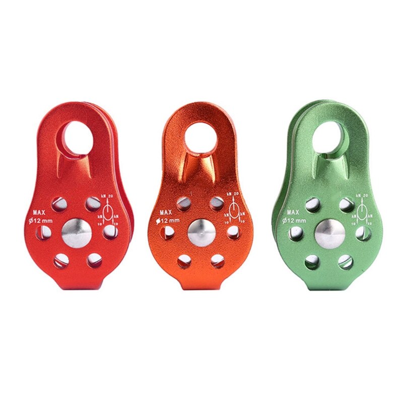 Fixed Climbing Cross Small Trolley Pulley Transportation Climbing Mountaineering A0KA