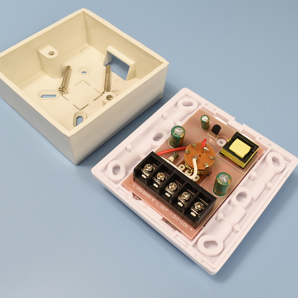 Regulador de intensidad de luz LED de 0 -10V, 1-10V, interruptor de atenuación de luz LED, brillo de AC110V 220V, Instalación fácil ajustable