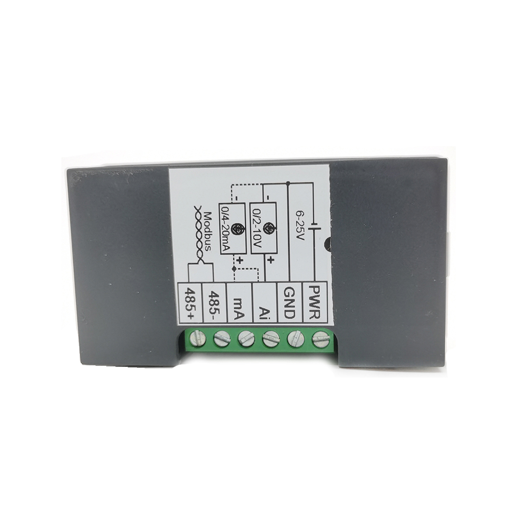 Digitale Display Meter 0-10V 0-20mA 2-10V 4-20mA Analoge Signaal Ingang 8-25V indicator Proces Panel Meter Relais Out RS485 Poort