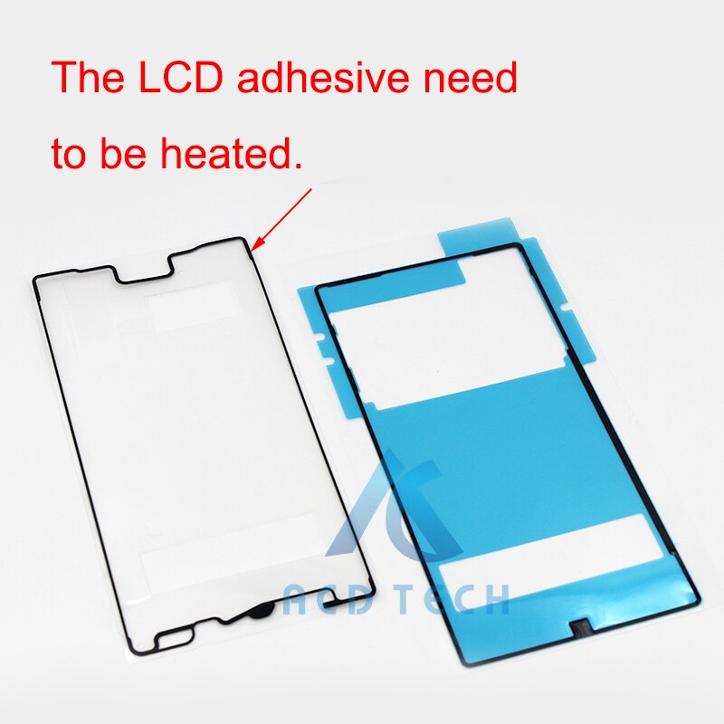 Dower Me 5 ensembles/lot avant LCD affichage arrière batterie couverture imperméable adhésif ensemble complet ruban autocollant pour SONY Xperia Z5 E6633/53/83