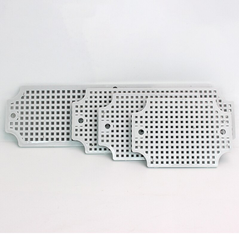 waterproof box fixed base plate IP67 waterproof junction box base plate ABS honeycomb mounting base plate Outdoor monitoring